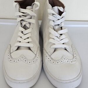 Frye White High-Top Sneakers (NWOT)